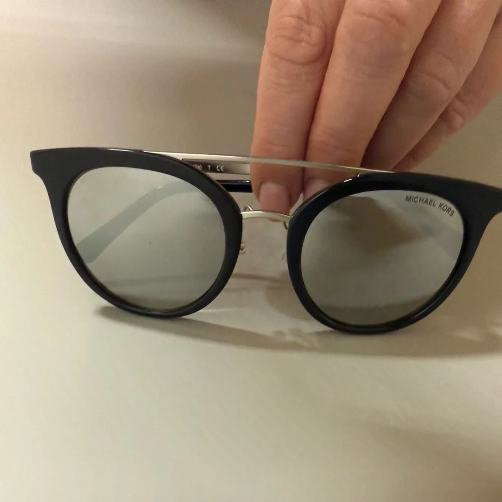 Michael Kors Silver Mirror; Female Sunglasses
